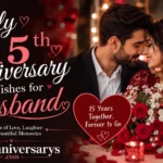 15th Anniversary Wishes for Husband