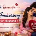 16th Anniversary Wishes for Husband