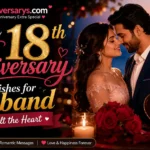 18th Anniversary Wishes