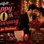 Happy 10th Anniversary Wishes for Husband
