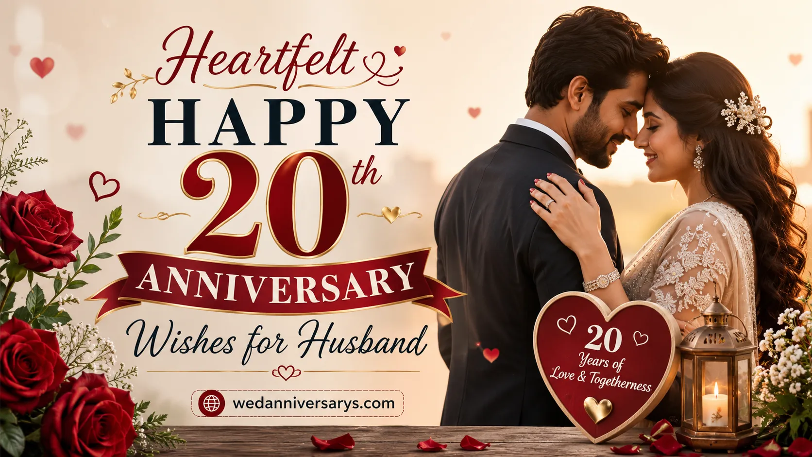 Happy 20th Anniversary Wishes