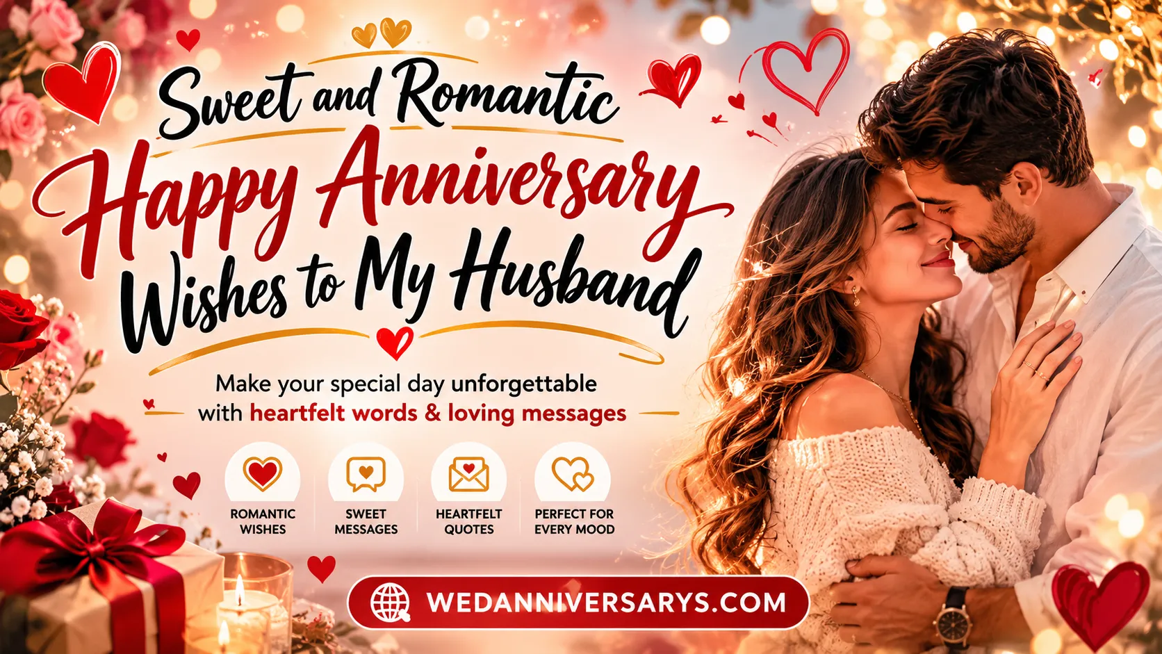 Happy Anniversary Wishes to My Husband