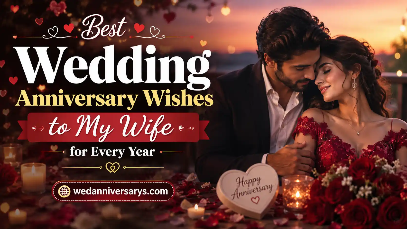 Wedding Anniversary Wishes to My Wife