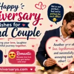 Anniversary Wishes for Friend Couple